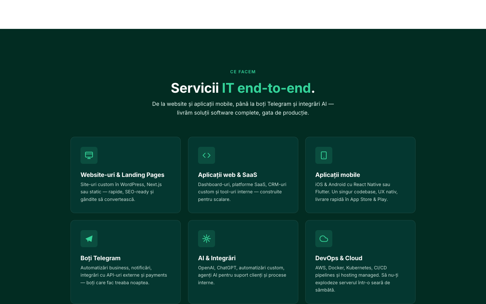 Itara Global — captură 2
